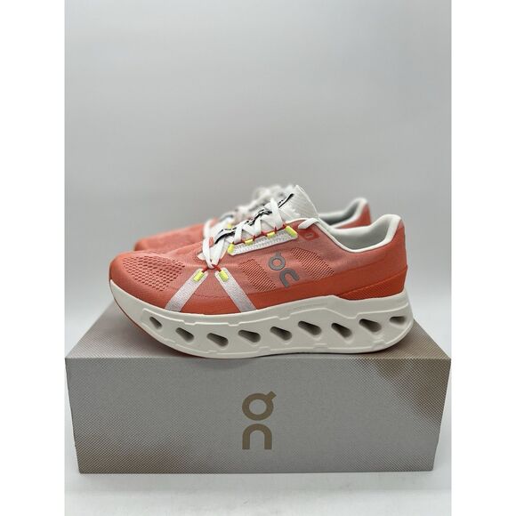 On Men's Cloudeclipse Running Shoes Flame Ivory NWB Size 11.5 - Picture 1 of 9